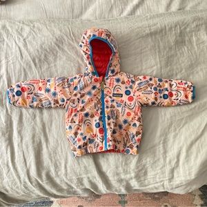 Patagonia Toddler Reversible Down Zip Jacket